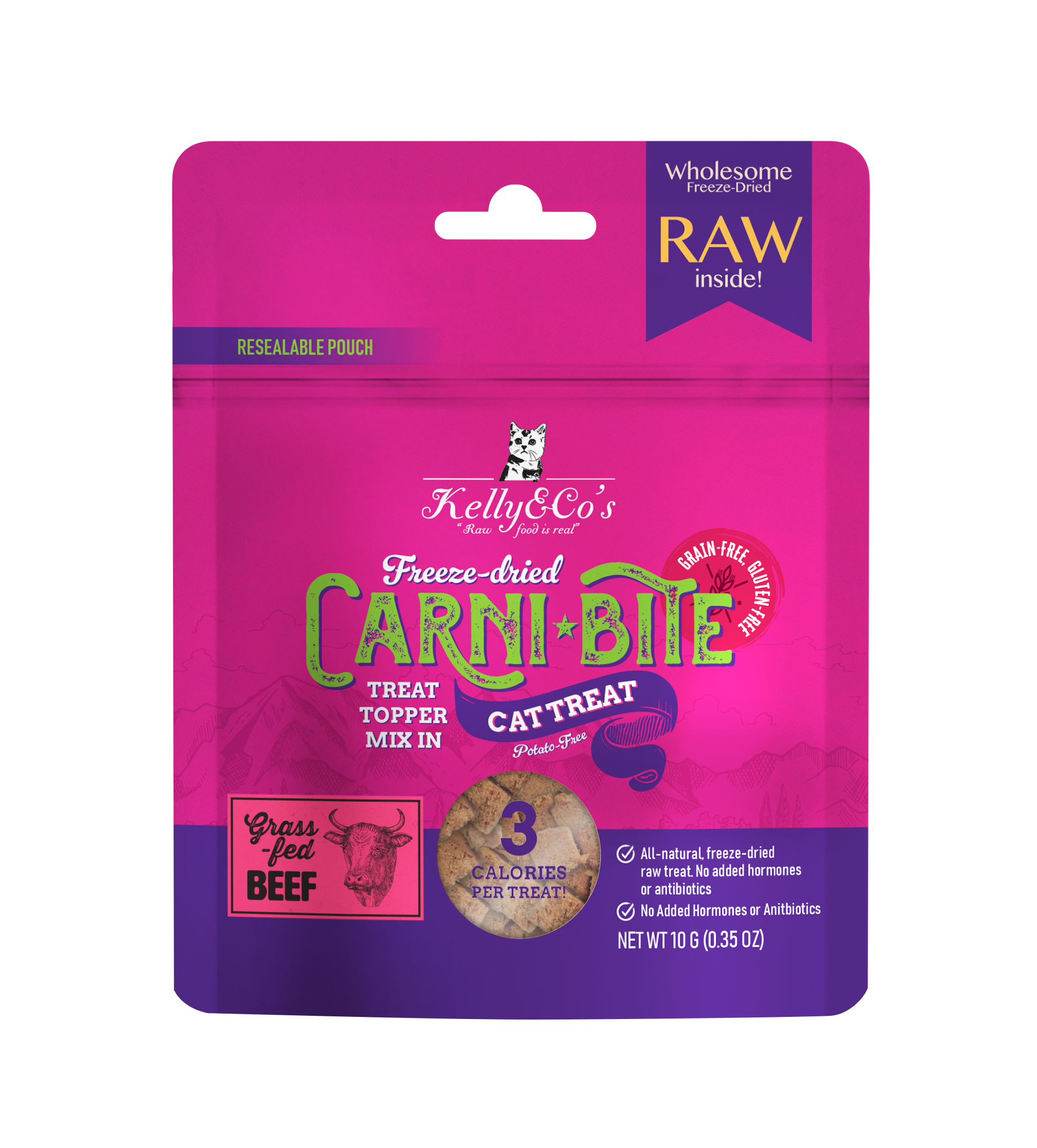 Kelly & Co's Freeze Dried Carnibite Beef Treat