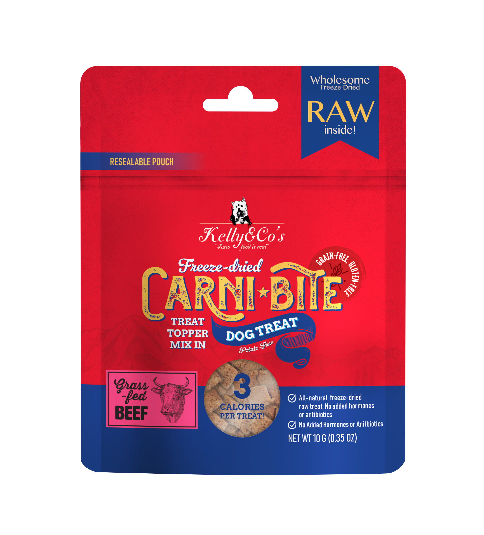 Kelly & Co's Freeze Dried Carnibite Beef Treat
