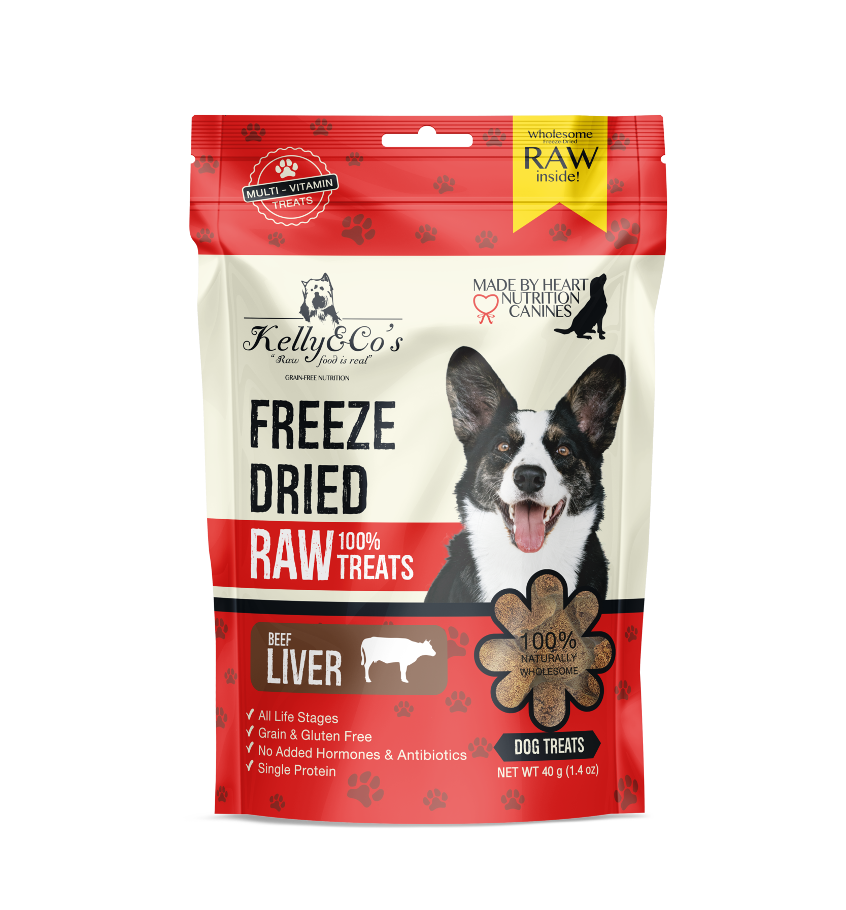 Kelly & Co's Single Ingredient Beef Liver