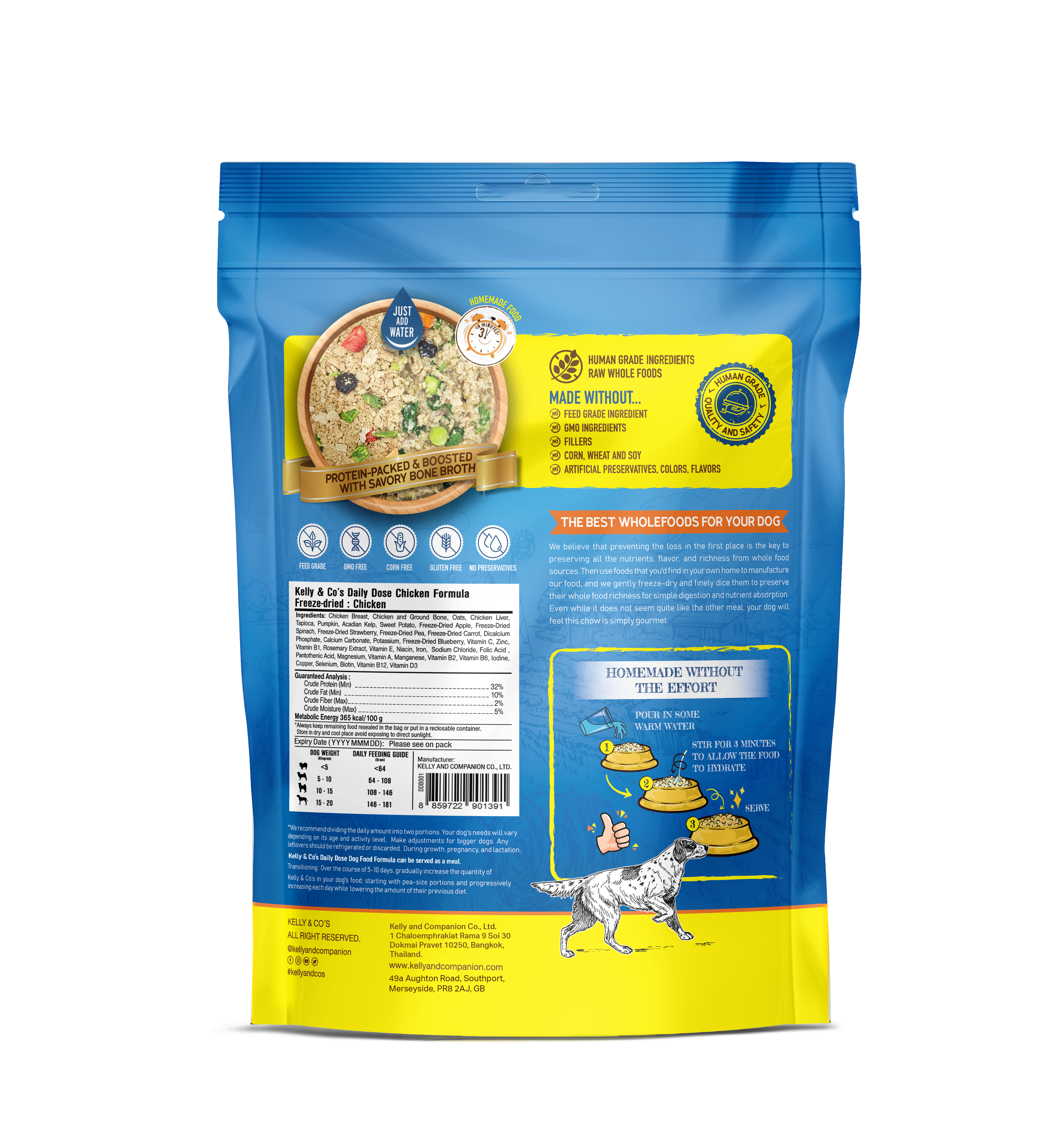 Kelly & Co’s Daily Dose Chicken Formula